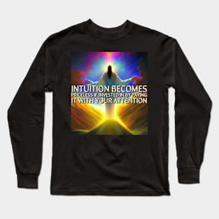 Intuition is priceless Long Sleeve T-Shirt